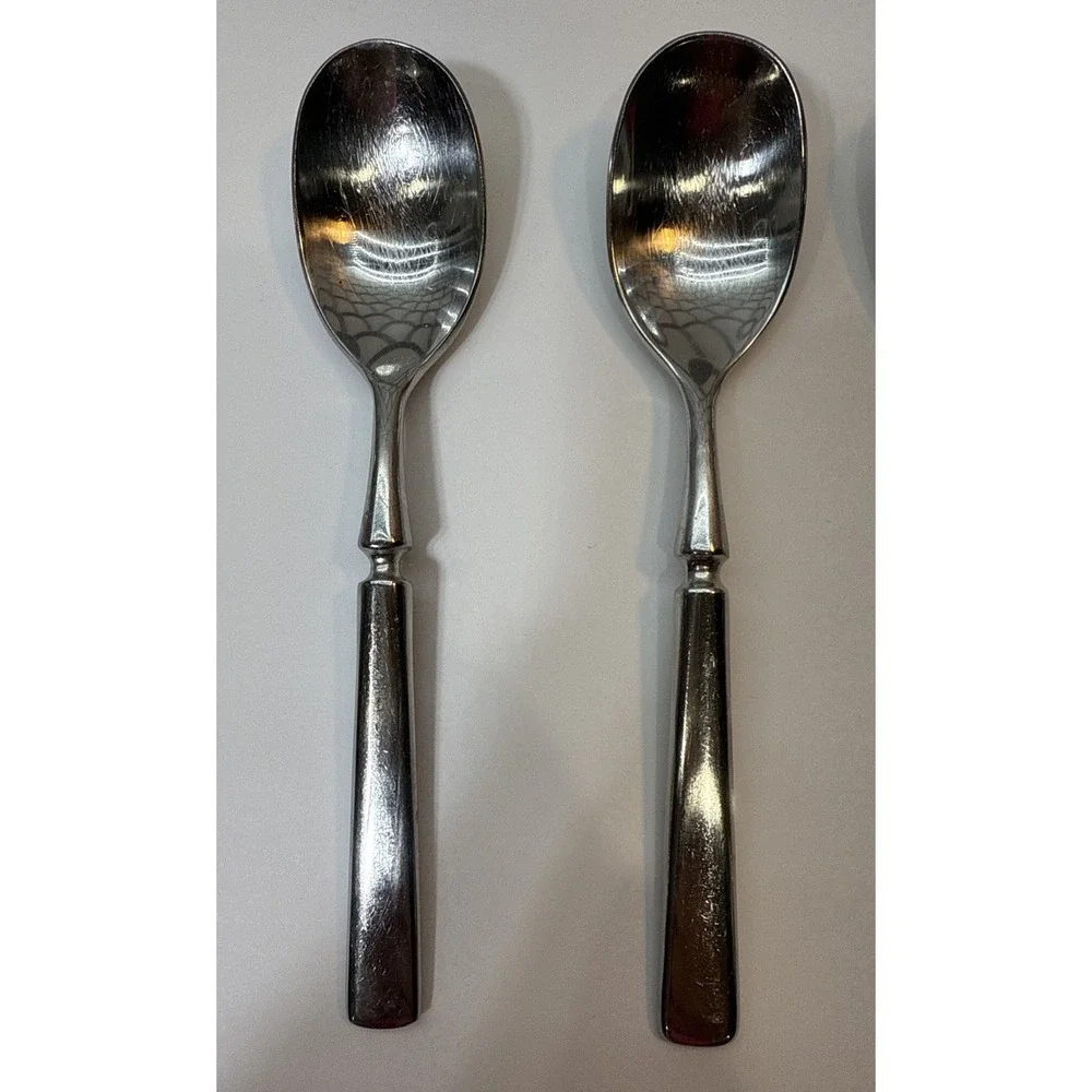 4 Dansk ANVIL Teaspoon Korea Satin 18/8 Stainless Steel Flatware‎ 6.5